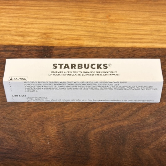 Starbucks New 12oz Multicolor Wave Patterned Vacuum Insulated Tumbler - Picture 6 of 6